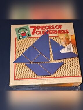 Vintage New Discovery Toys 7 Pieces Of Cleverness